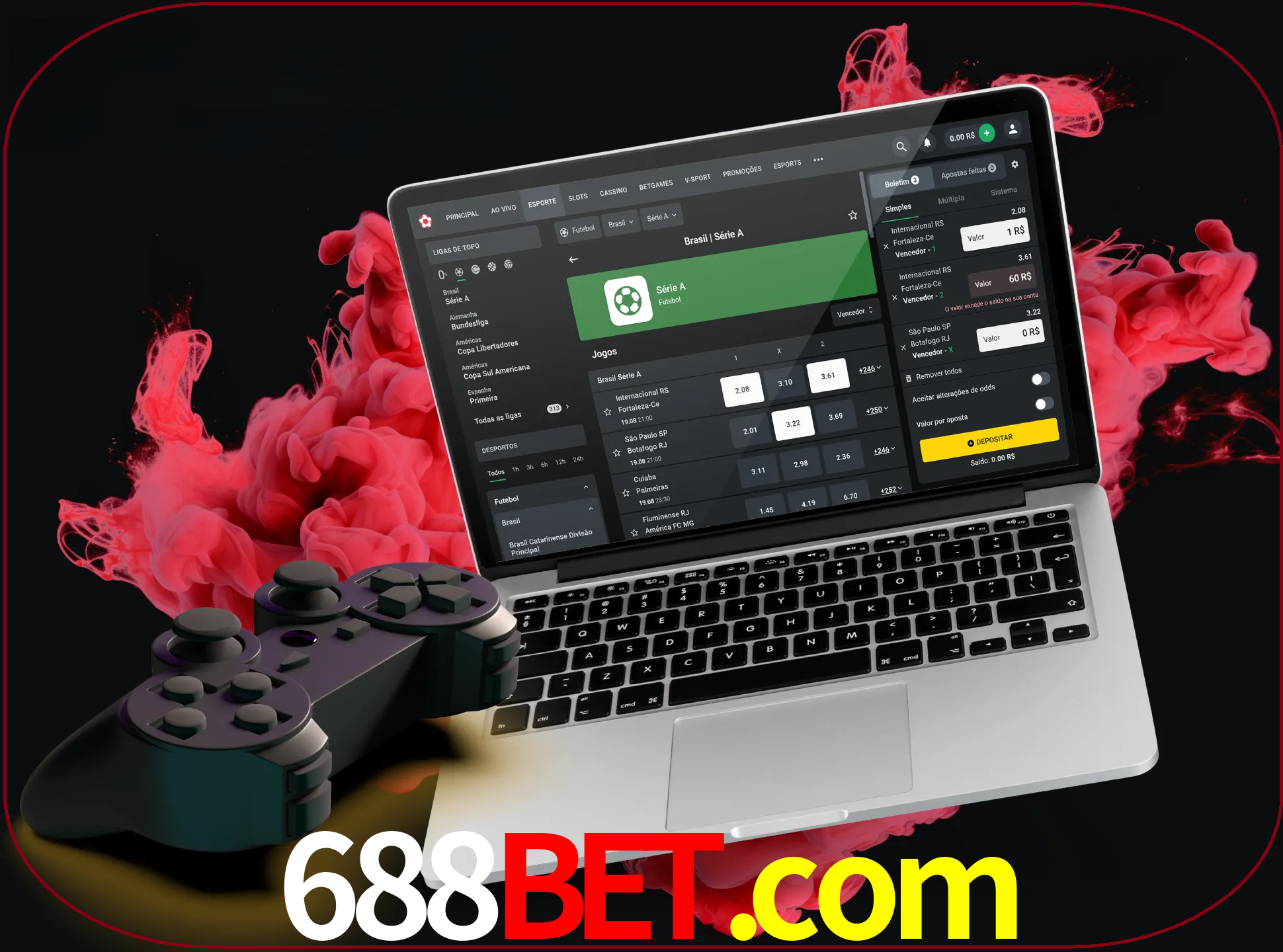Visite a secção especial de jogos de vídeo em 688bet para descobrir em que jogos pode apostar e ganhar muito dinheiro.